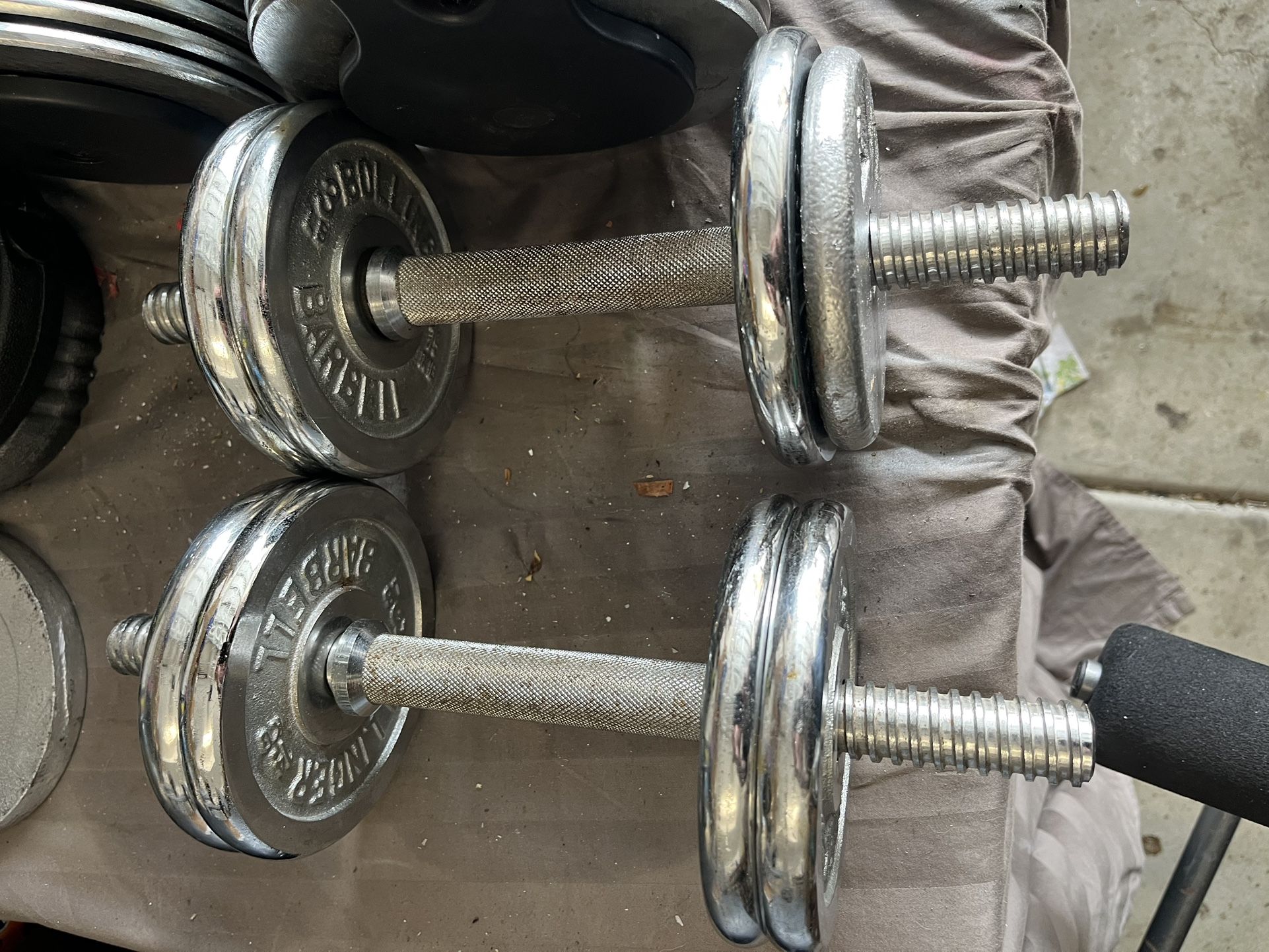 15 Lb Dumbbells