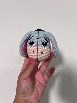 Disney  Eeyore embroidered head for Headband
