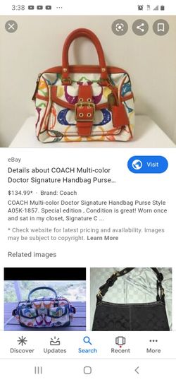 Coach purse