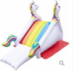 Giant Inflatable Unicorn 🦄 Slide