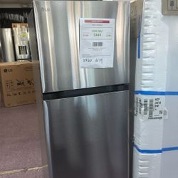 Refrigerator Stainless Steel 22” In New 1 Year Warranty 