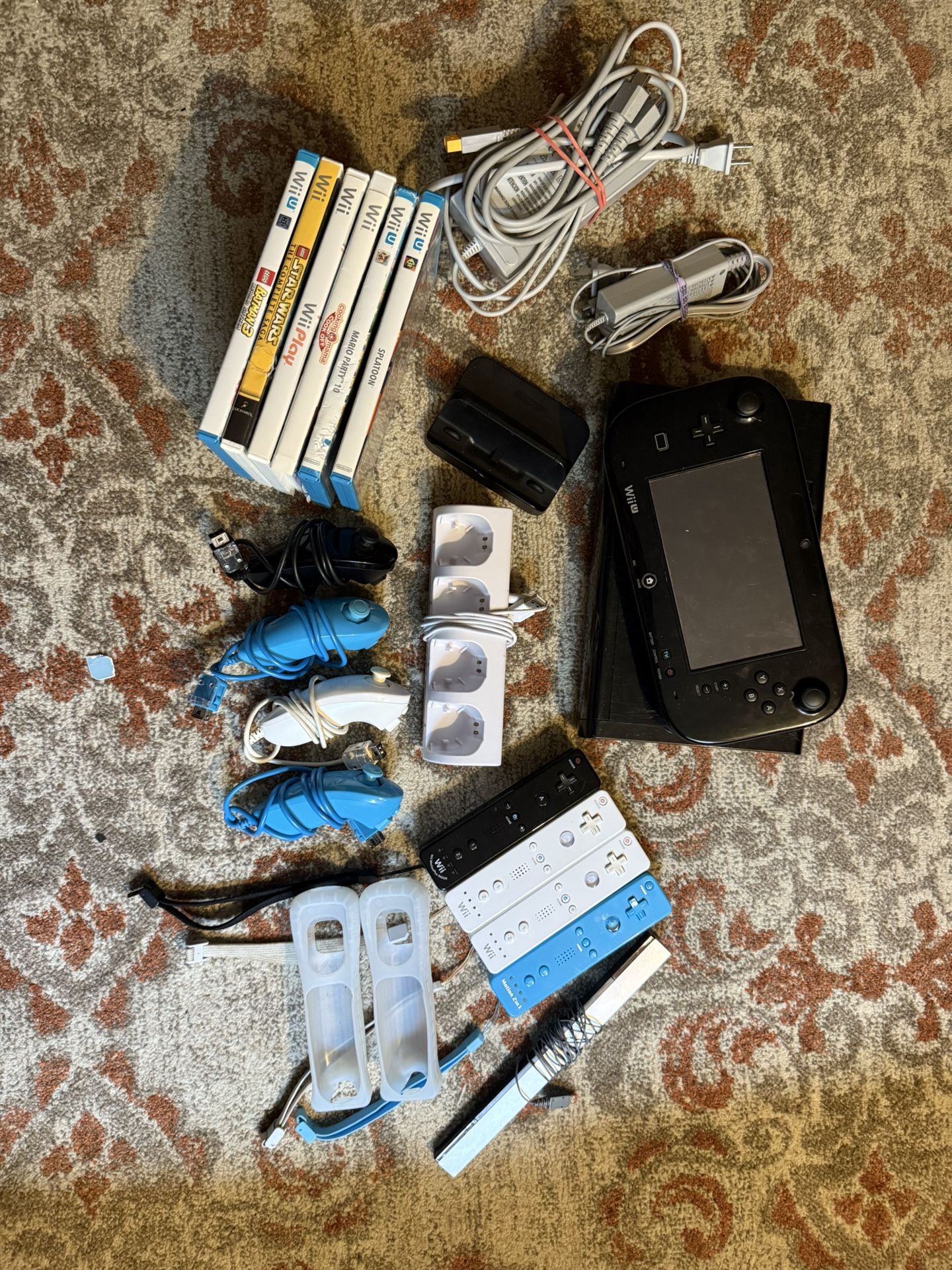 Nintendo Wii U Black 32GB Console SEE DESCRIPTION FOR MORE
