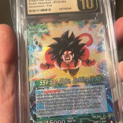 Pristine 10 Ss4 Goku Dragon Ball