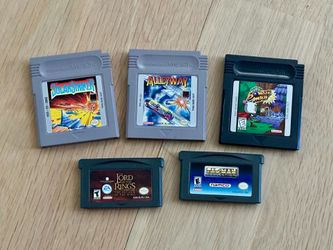 Gameboy and GBA games
