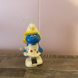Wind Up Walking Smurfette