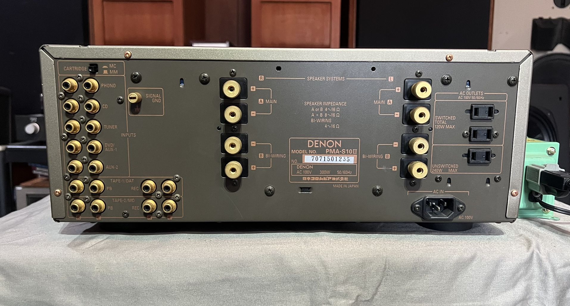 Denon PMA-S10II. Integrated amplifiers, Very rare gear on the