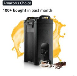 New Insulated Beverage Dispenser 5 Gal, Commercial Hot/Cold Drink Dispenser

Coffee Shop, Large Parties, Church Gatherings, Camping, Heavy Duty Bevera