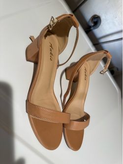 Nude sandals