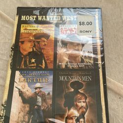 Most wanted westerns dvd. Includes 4 movies