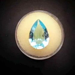 Natural Light Blue Topaz Cut Gemstone 💎