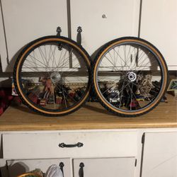 Vintage Cruiser Bmx Bike Araya 24” Wheels With SR Hubs 