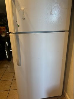 White fridge