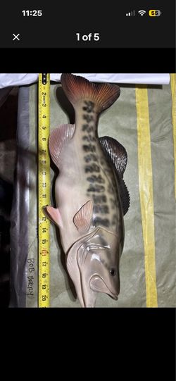 Bob Berry  Carved Fish Wall Art