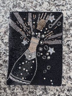 Bubbly Beaded Crossbody Bag