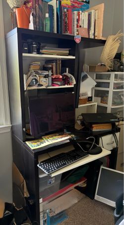 Desk with hutch IKEA