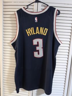21-23 Denver Nuggets Nah'Shon Lee "Bones" Hyland #3 Nike Swingman Away Jersey XL