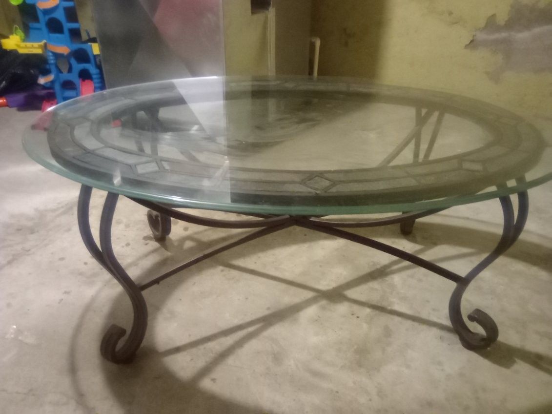 Nice Stoned Glass Coffee Table
