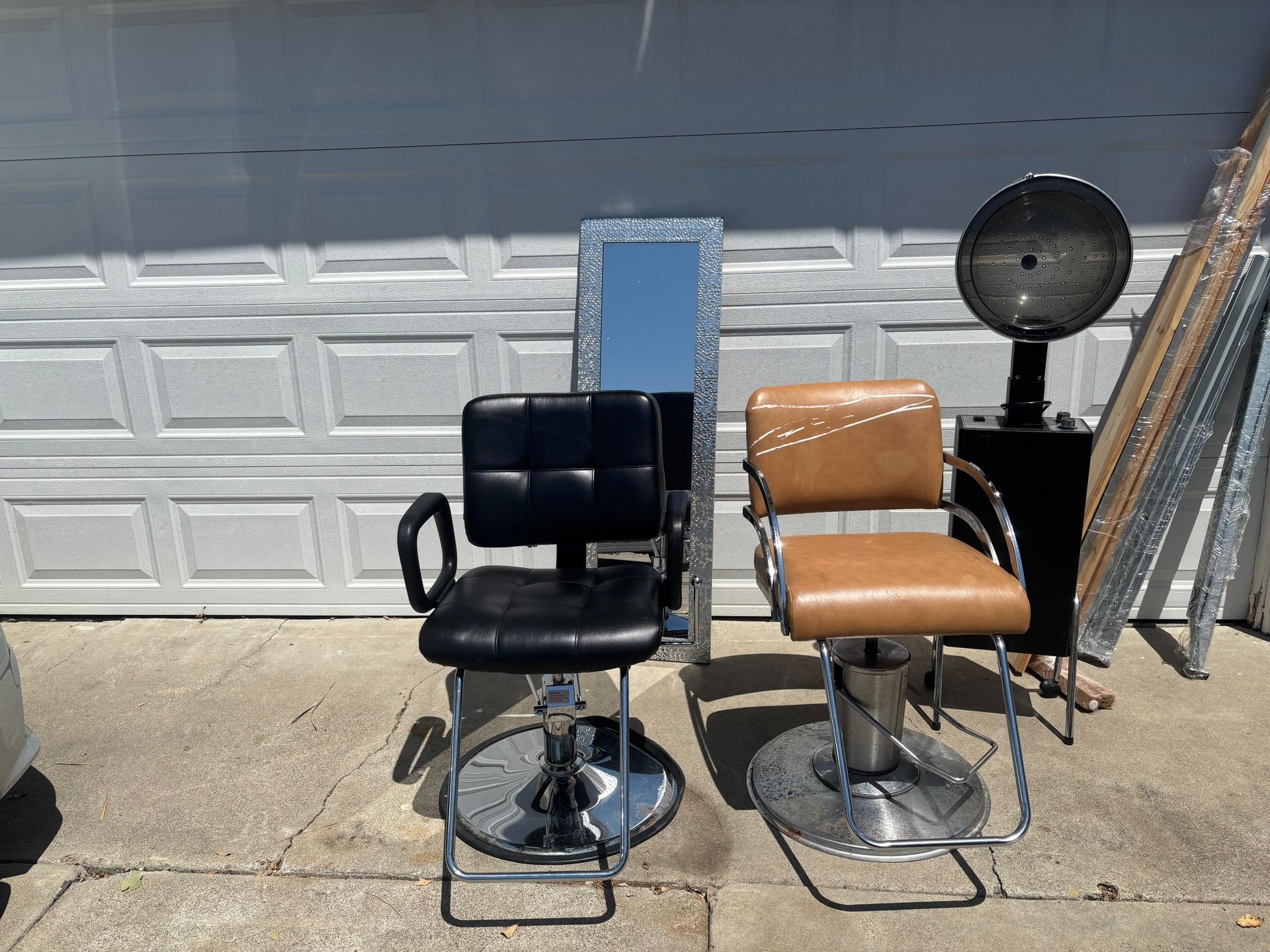 Set Of Barber Professional Chairs 