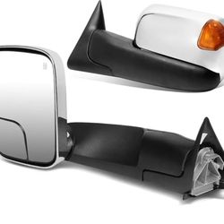 98-02 Dodge Ram Towing Mirrors Espejos Retrovisores Tow Mirrors 
