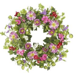 18”  Floral Wreath 