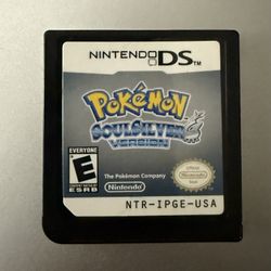 Pokemon SoulSilver Version Nintendo DS Cartridge, Tested, Authentic Pokémon