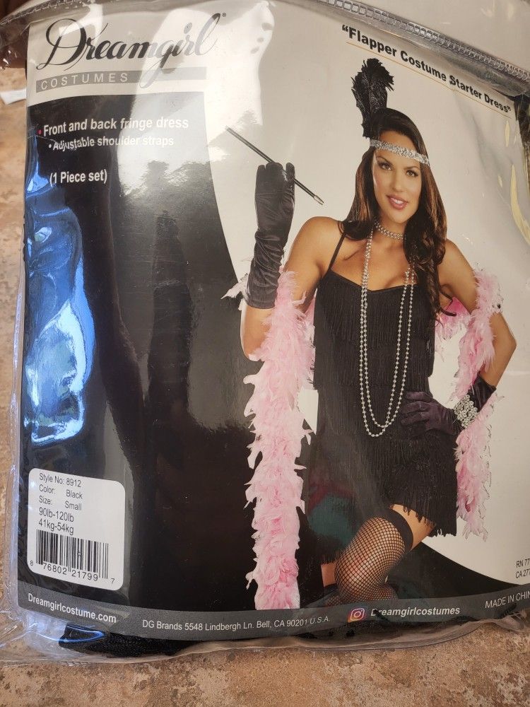 Flapper Girl Costume Small