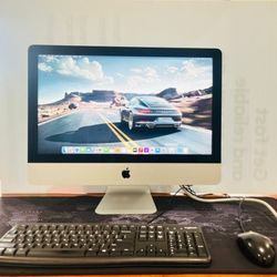 Apple iMac 21” RETINA 4K 2017 3Ghz quadcore i5 16GB 256GB SSD RADEON PRO 555 2GB GRAPHICS!!!!