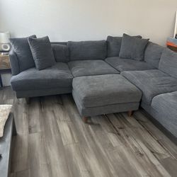Gray couch  
