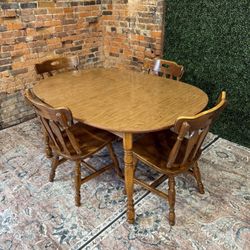 St John’s Maple Dining Table - Free Delivery - 4 Chairs