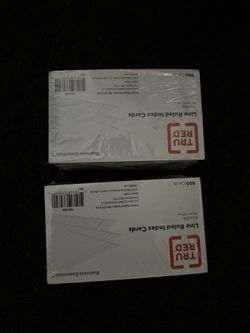 Index Cards 1000pc