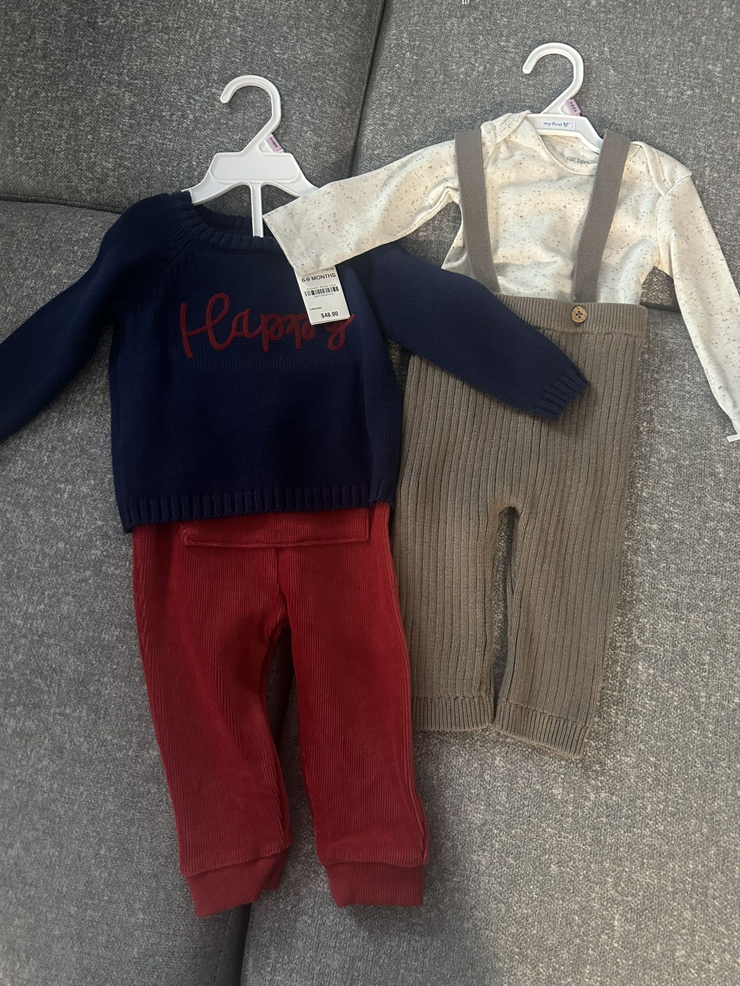 2 Baby Boy 6-9 Months Outfits