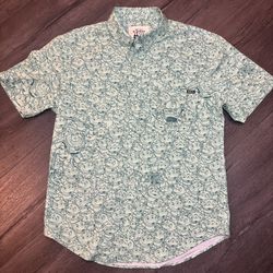 Disney Pixar Toy Story RSVLTS Men's M Crane Escape Short Sleeve Shirt Button Up