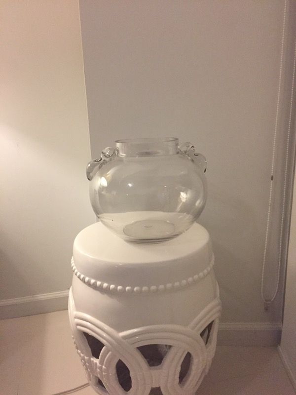 GORGEOUS GLASS VASE BOWL- DECOR