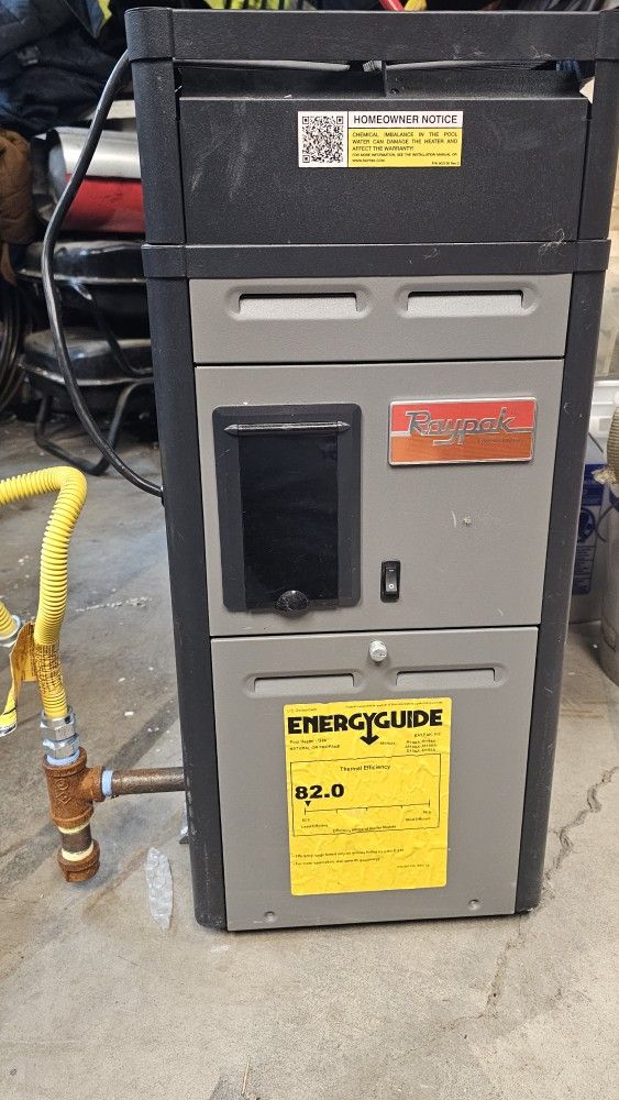 Raypak Propane Pool Heater (Model - R156A)