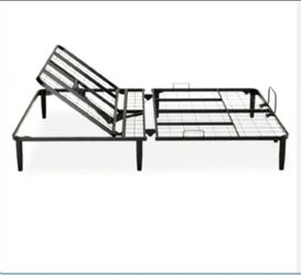 Adjustable Metal Bed Frame with Head Incline