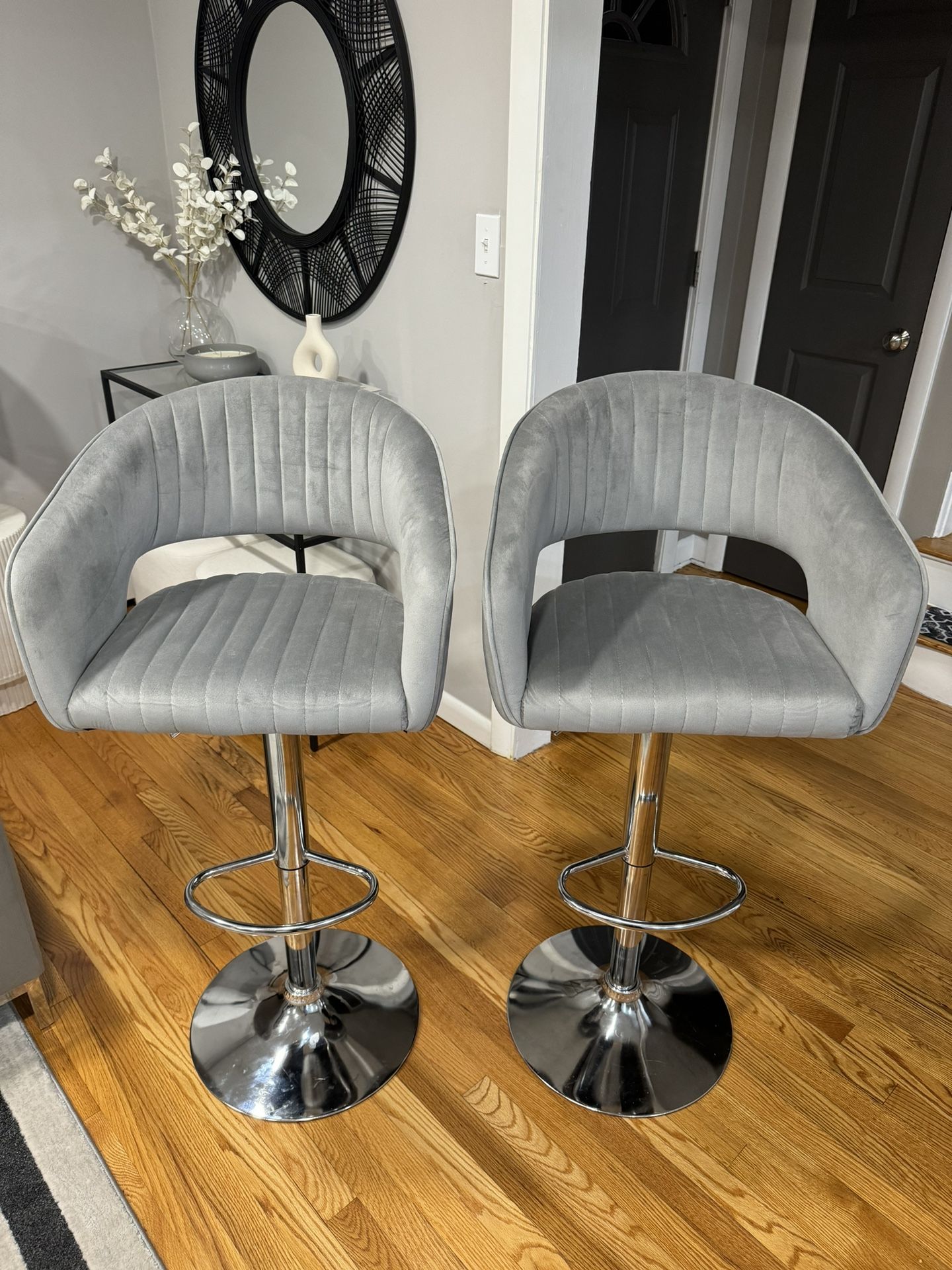Gray Barstools