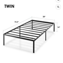 ZINUS Lorelei Twin Bed Frame