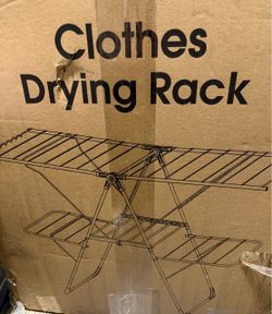 Clothes Drying Rack, Foldable 2-Level