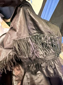 Leather jacket