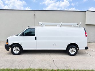 2017 GMC Savana 2500 Extended Cargo Van Ladder Rack & Shelves V8