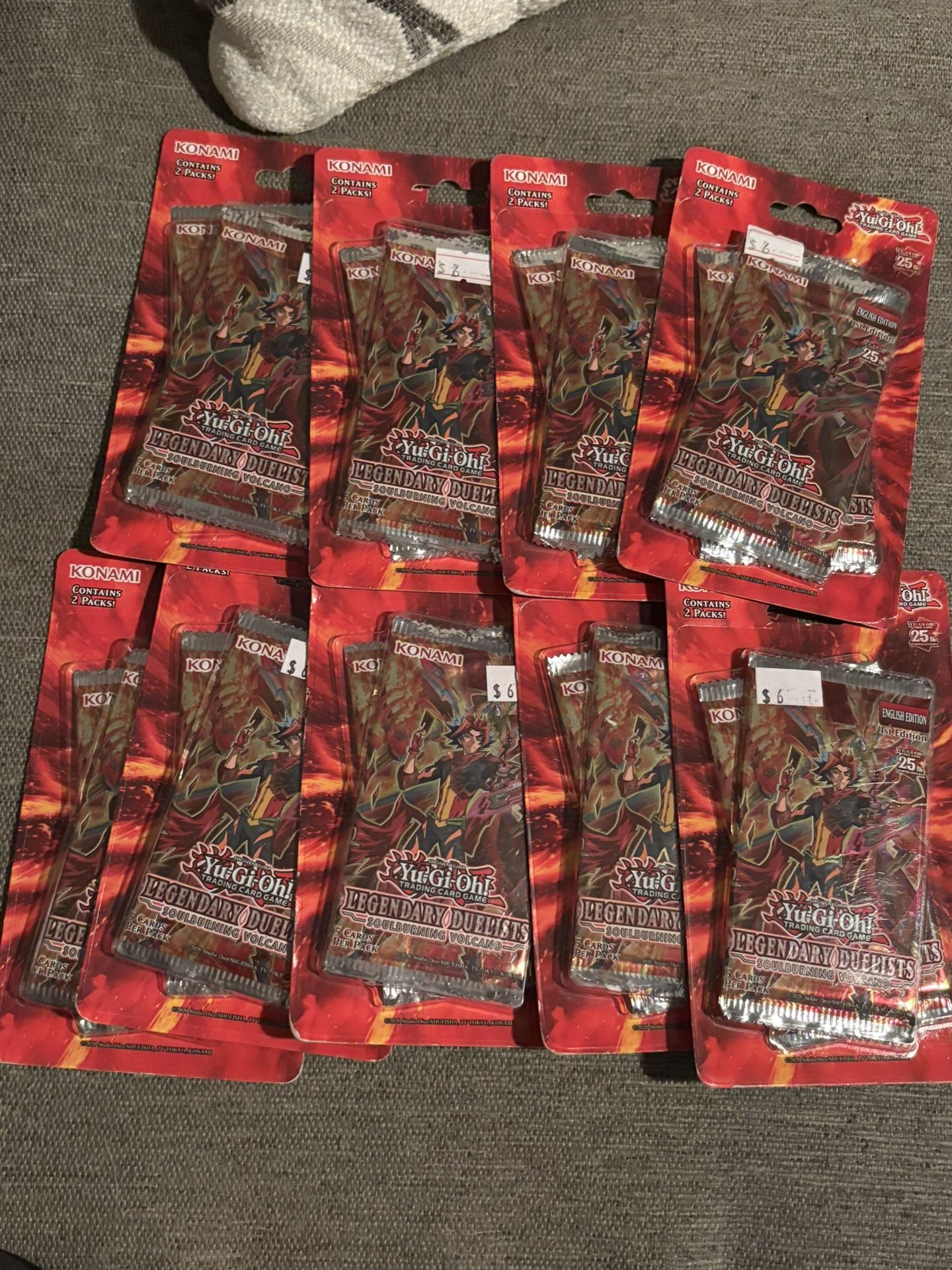 YUGIOH LEGENDARY DUELISTS BOOSTER PACK BUNDLE
