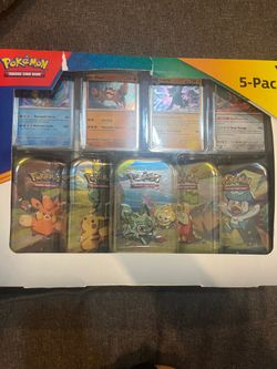 Pokémon 5 pack trading cards