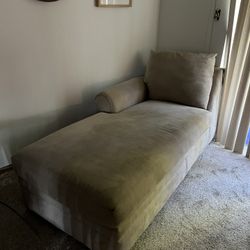 Beige Chaise Lounge