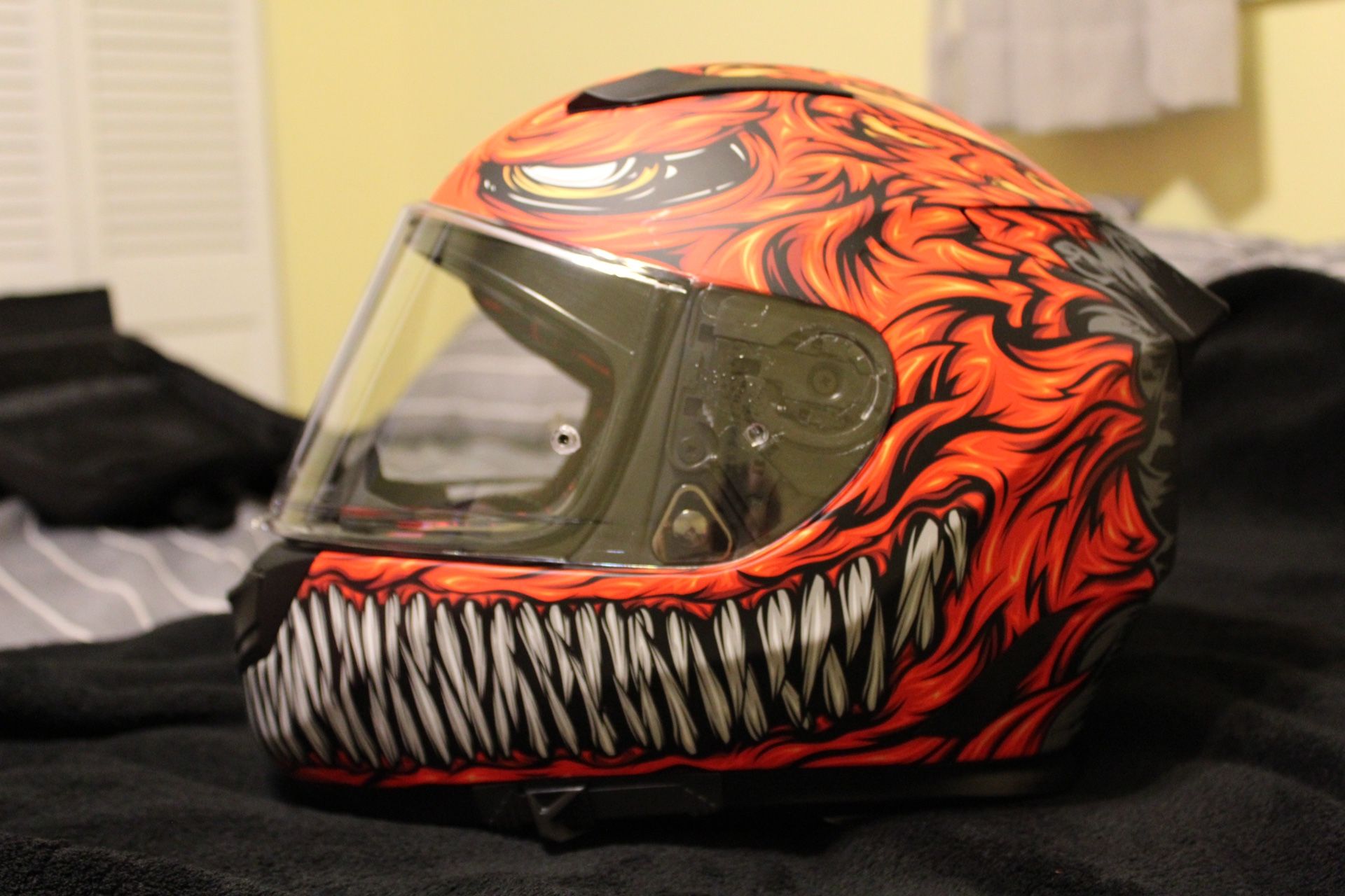 Sedici strada best sale ii animale helmet