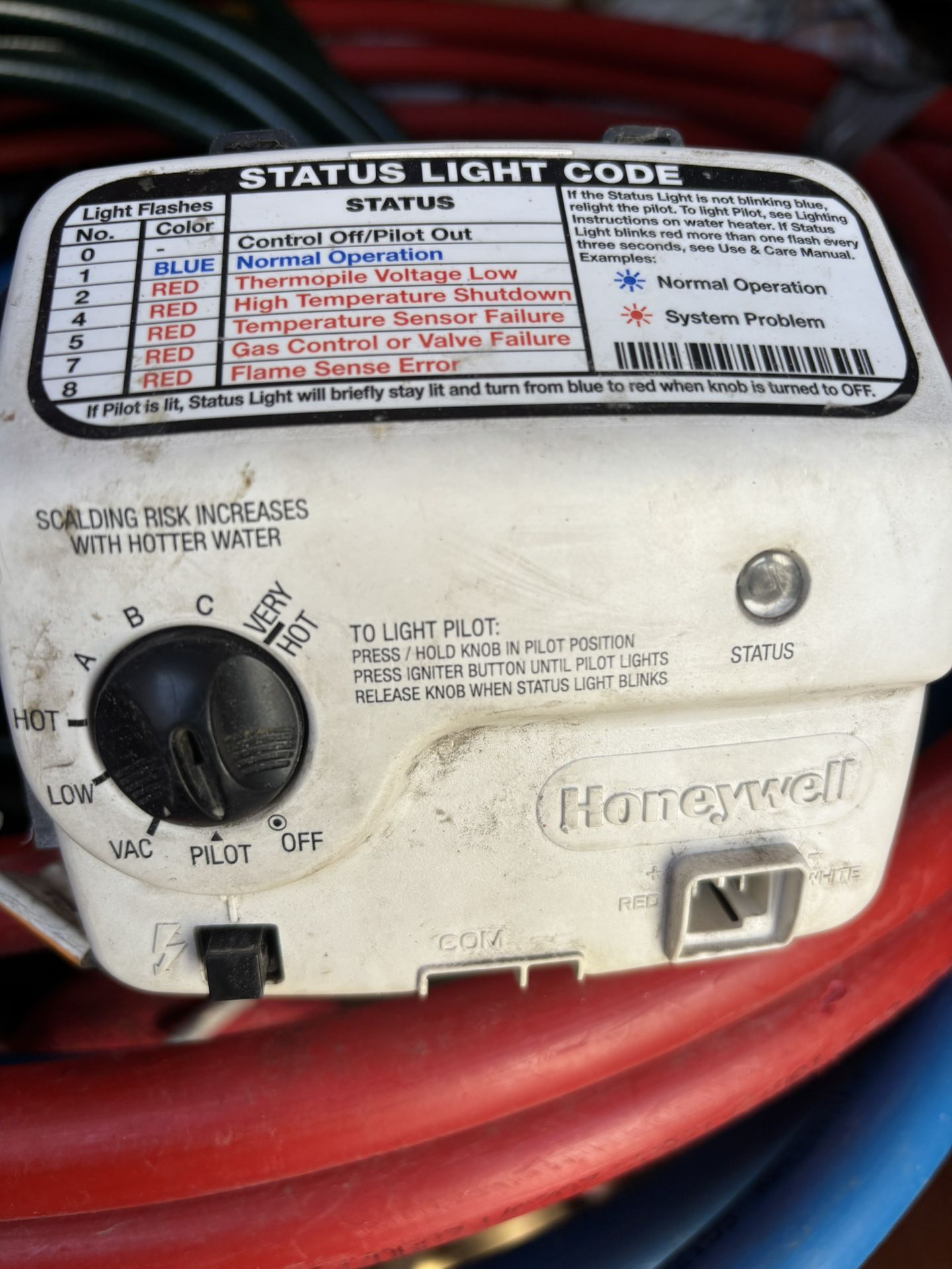 Rheem Water Heater Control Valve 