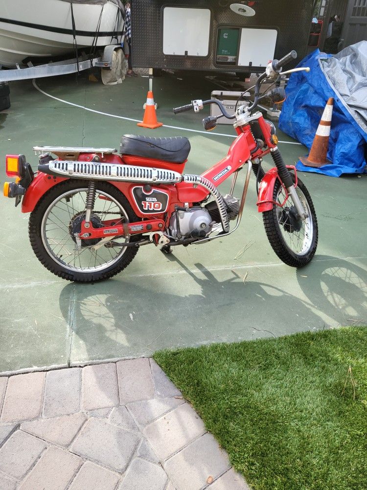 honda 110 trail bike