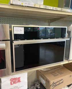 Built In Microwave 27 inch wide stainless steel