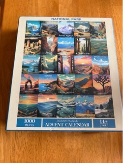 National Parks Advent Calendar Puzzle
