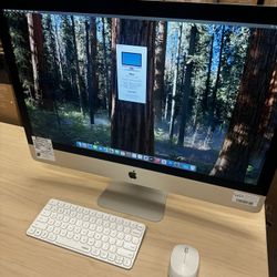 Apple iMac 27” 5K Retina – Six-Core i5, 8GB, 1TB Fusion, Radeon 560X (Silver)
