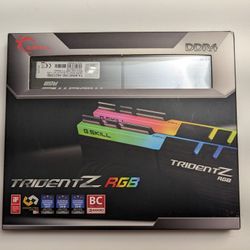 New G.SKILL Trident Z RGB Series DDR4 RAM (XMP) 8GB (1x8GB) 4000MT/s CL18